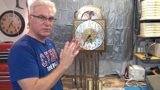 How To Setup A Grandfather Clock In Beat and Regulation To Keep Correct Time part 4 of 4