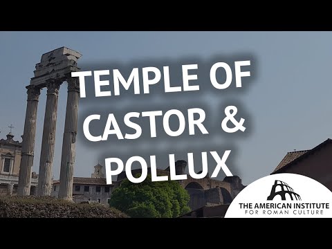 Temple of Castor and Pollux in the Forum