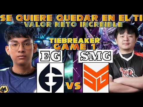 EG VS SMG BO3 TIEBREAKER[GAME 1]PAKAZS, WISPER, MATTHEW VS MIDONE No[o]ne - THE INTERNATIONAL12-2023