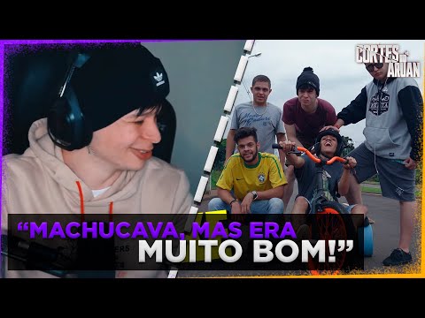 ARUAN REAGE A ROLE DE TRIKE (AM3NIC) - Cortes do Aruan