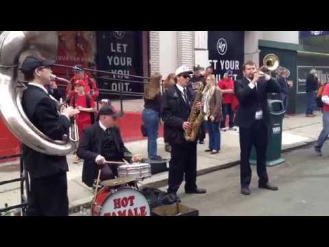 Hot Tamale Brass Band Jazz Band14 April 2015 Fenway Park Boston