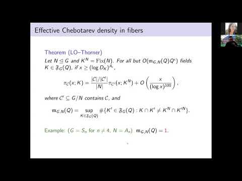 Robert Lemke Oliver - An effective Chebotarev density theorem for fibers - FRNTD Spring 2020