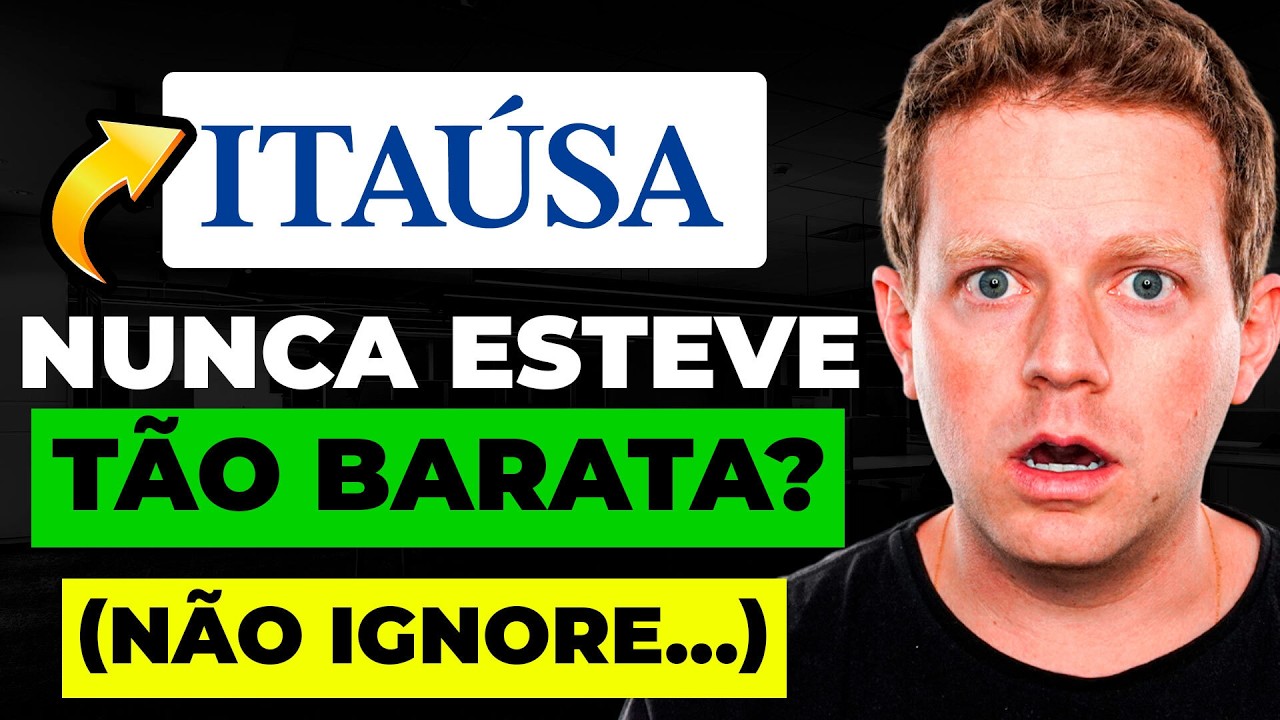 ITAÚSA está DESCONTADA? HORA DE COMPRAR MUITO BARATO? O que fazer agora?