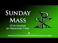 Sunday Mass July 13 2025