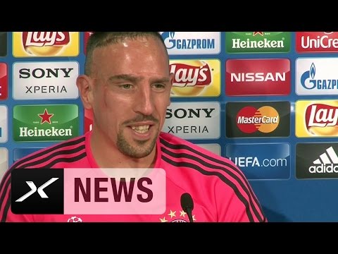 Franck Ribery sorgt für Riesenlacher | FC Bayern München - Juventus Turin