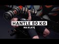 HANTLE 80 KG NA KLATĘ - BRAKLO CIĘŻARU NA SIŁOWNI