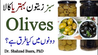 Olive types: Green and Black
