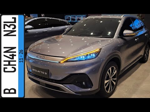 New BYD ATTO 3 Improvement Superior by B-Channel