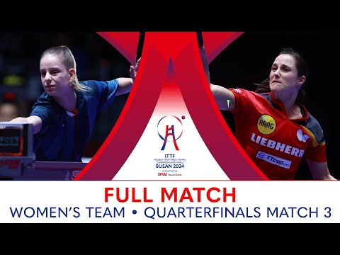 FULL MATCH | WINTER Sabine vs LUTZ Charlotte | WT QF | #ITTFWorlds2024