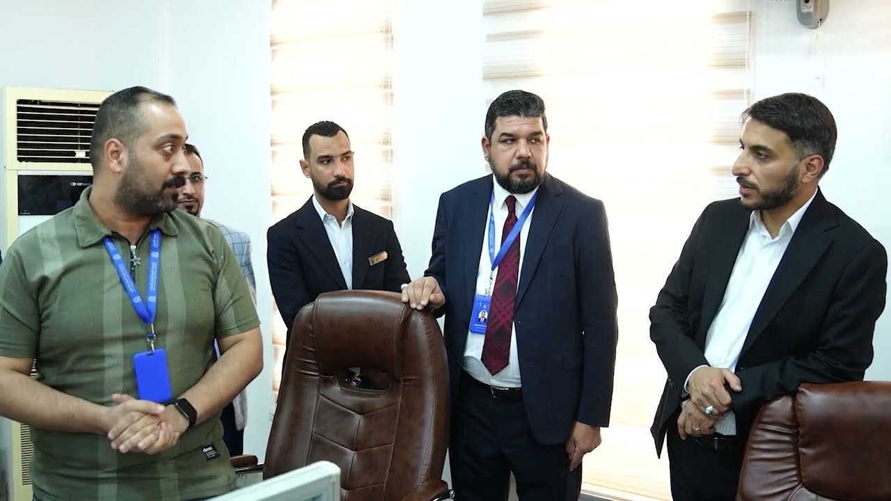 فيديو | بلدية المحافظة في النجف الاشرف تستبدل العمل الورقي بالنظام الإلكتروني