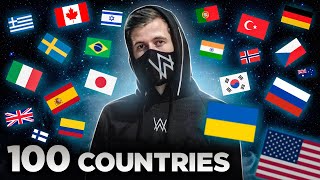 TOP 1 SONG of EACH COUNTRY by VIEWS  100 COUNTRIES