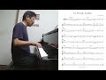 『I'm Through, Goodbye (Sidney Bechet)』 played by Takeshi Fukushima (Solo Piano) with sheet