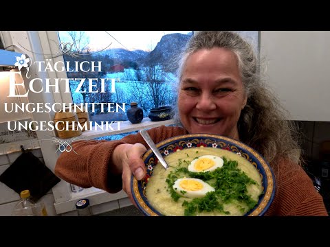 Echtzeit 🍲 Pastinakensuppe mit Ei & Kastration Hengst "Mikro" Erzählung | TV Serie, wahres Leben