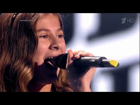 The Voice Kids RU 2014 Anna — «Non, je ne regrette rien» Blind Audition | Голос Дети. Анна Заец. СП
