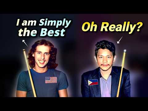 The Day Young EFREN REYES Humbled America's Top Pool PLAYER