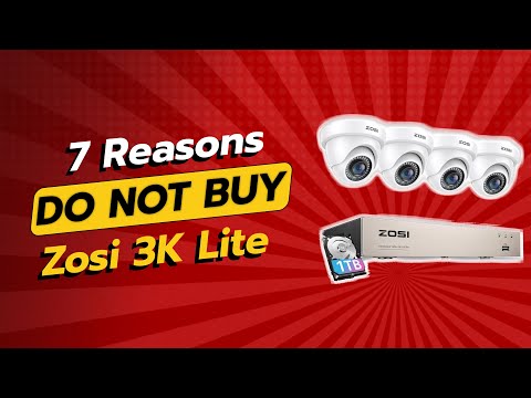 DON'T BUY Zosi 3K Lite Before Watching THIS! 🚫 (7 Reasons)