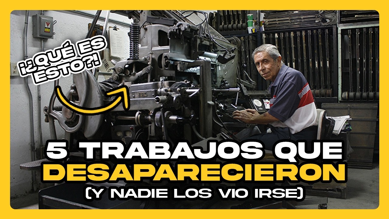 5 trabajos que DESAPARECIERON (y nadie los vio irse) • Perdón, Centennials