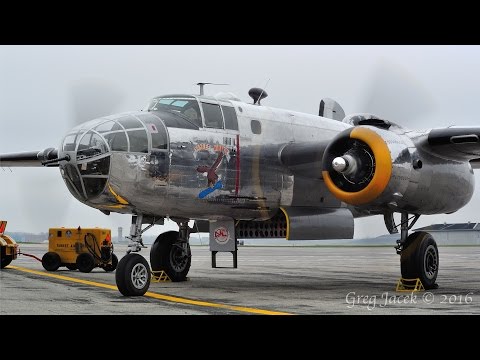 B-25 Yankee Warrior Engine Start-Up 5.1 Surround Sound