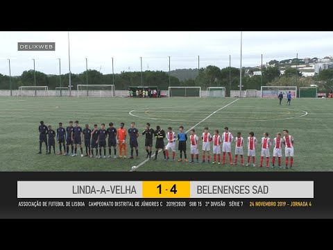 Linda-a-Velha (1-4) Belenenses SAD [SUB15 J04]