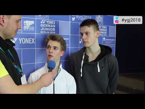 GJTV2018 // Interviews // Brian Holtschke/Niclas Kirchgeßner (GER)