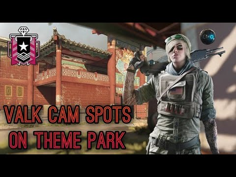 Valk Cam Spots on Theme Park Rainbow Six Siege Tips | Tricks | Spots | Guides