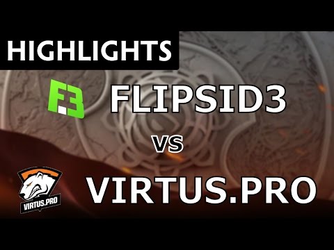 FlipSid3 Tactics vs Virtus.pro - The International 2016 Qualifiers - Dota Highlights
