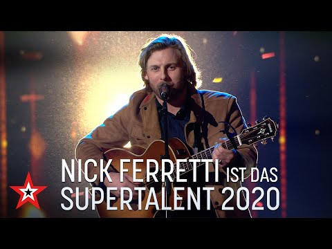 Video Thumbnail: Nick Ferretti ist das Supertalent 2020 | Finale vom 19.12.2020