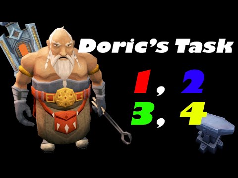 Runescape 3 EOC - Doric's Task 1 - 4 Walkthrough Guide