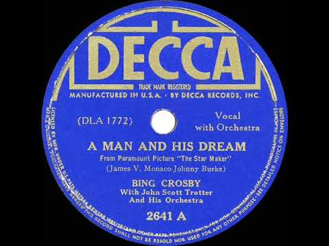 1939 HITS ARCHIVE: A Man And His Dream - Bing Crosby