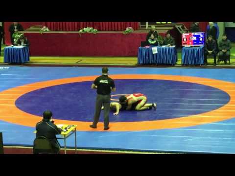 ЧРК-2017 по вольной борьбе U23, Нурбек Талбудин - Есет Дуйсенов  (65 кг.) 1/2, 1 период