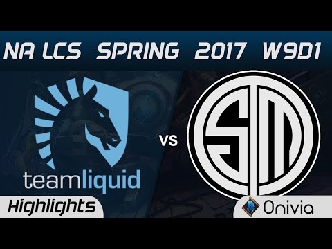 TL vs TSM Highlights Game 3 NA LCS Spring 2017 W9D2 Team Liquid vs Team Solo Mid