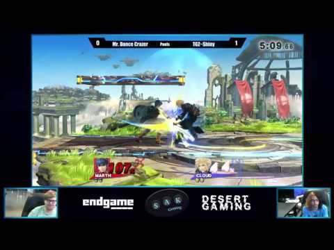 SP14 Pools - Mr. Dance Crazer (Marth/) vs TGZ~Shiny (Cloud)