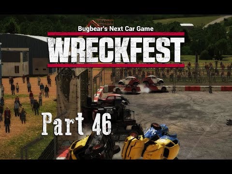 Wreckfest [Gameplay] #46 Harvester vs. Double Deckers at Fairfield Country Mud Pit HD