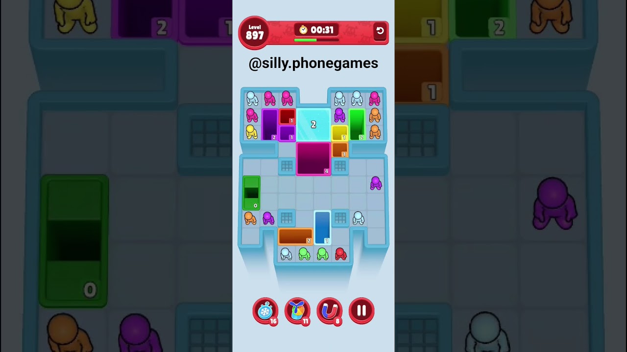 Drop Away Level 897 Walkthrough Solution