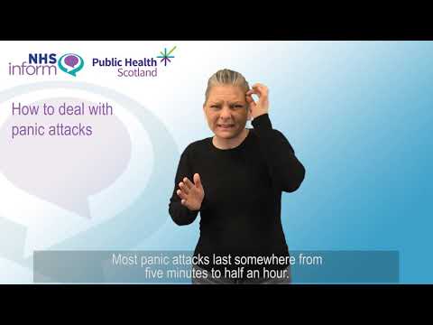 How to Sign Panic Attack in BSL