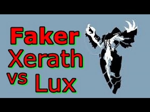 LOL Pro - Faker Xerath vs Lux - Korea SoloQ