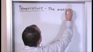 Lesson 4 - Temperature in Chemistry