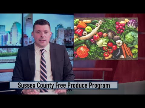 NJ Sussex County’s Free Produce Program For Seniors