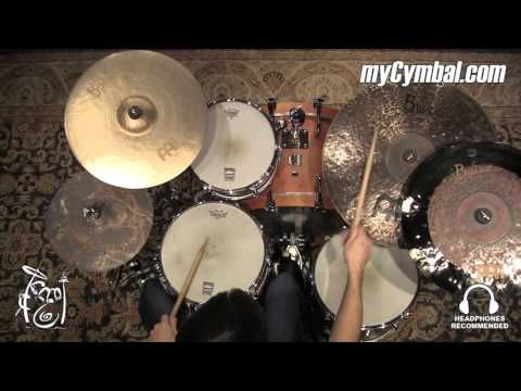 Meinl 22" Byzance Dark Raw Bell Ride Cymbal - 3108g (B22RBR-1012216FFF)
