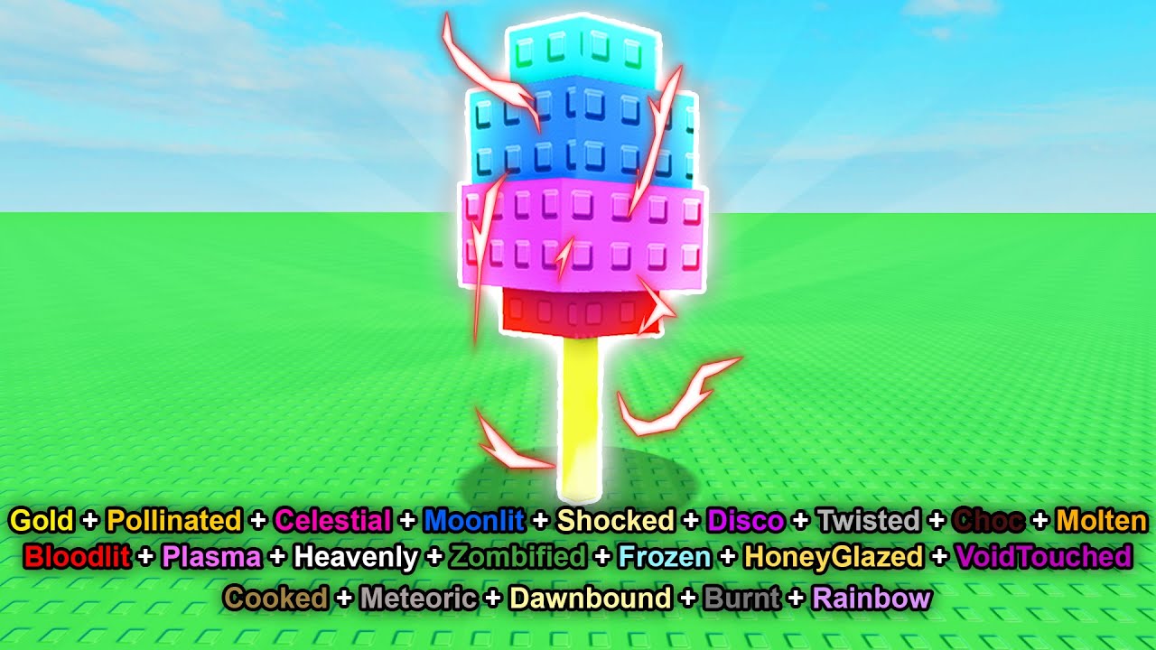 I Grew EVERY MUTATION On CANDY BLOSSOM In Roblox Grow A Garden...