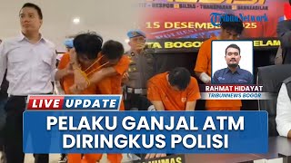 Aksi Dramatis Penangkapan Pelaku Ganjal ATM di Bogor, Polisi Luncurkan Tembakan Peringatan