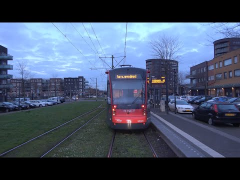 Wateringen Dorpskade - Station Den Haag Centraal | HTM tramlijn 16 | GTL8 3141 | 2020