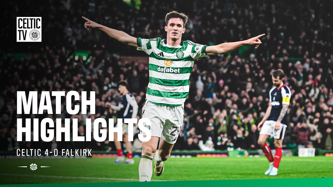 Scottish Premiership Highlights | Celtic 4-0 Falkirk (29/10/25)