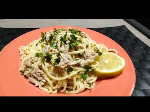 SPAGHETTI TONNO E LIMONE..un piatto semplice e buono, buono buono!!!!