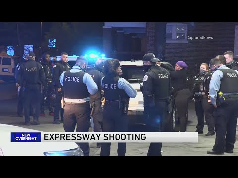 4 in custody after shooting on Dan Ryan Expressway