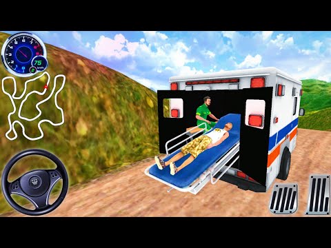 Ambulance Rescue Offroad Driving Simulator - Emergency 911 Helicopter Drive 3D - Android Gameplay #2