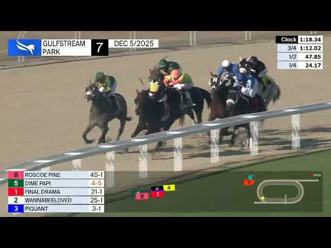 Gulfstream Park December 5, 2025 Race 7