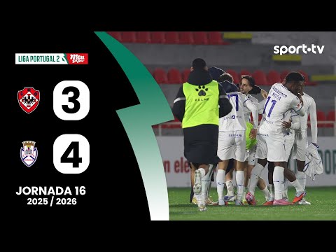 Resumo: Oliveirense 3-4 Feirense - Liga Portugal Meu Super | sport tv