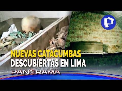 Hallan catacumbas intactas de hace 400 años en centro de Lima: No serían exhibidas en muchos años por conflicto legal