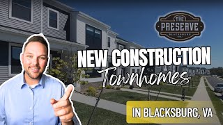 Inside The Preserve: A Full Tour of Blacksburg's Newest Eagle Construction Townhomes Near Virginia Tech